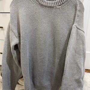 Madhappy Light Gray Men's Crewneck Sweater